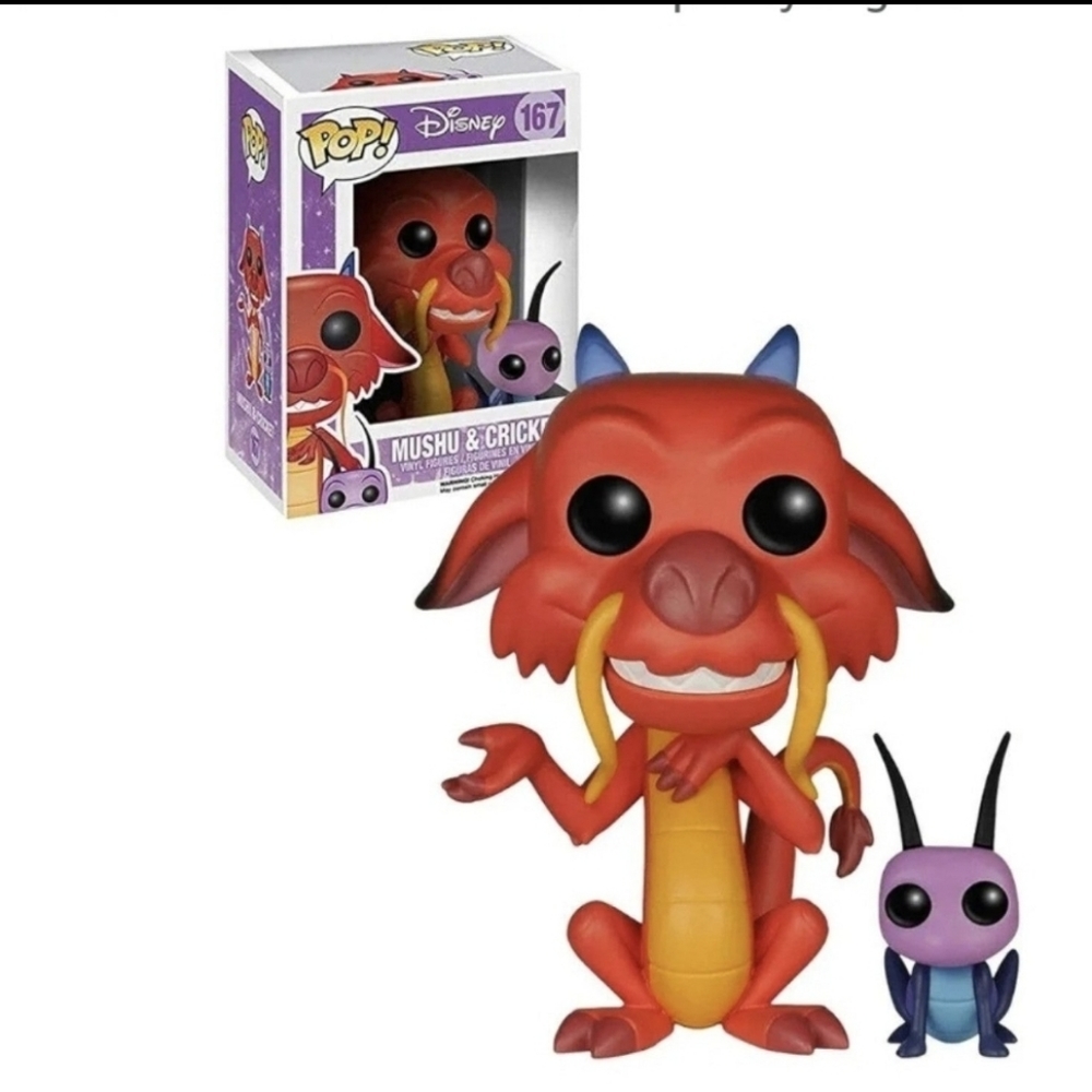 Funko Pop Mishu and Cricket